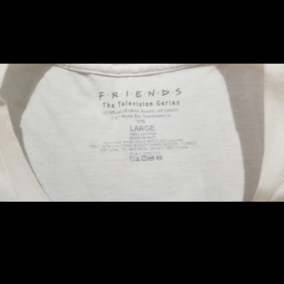 Friends T-Shirt Large Whitet - Picture 5 of 6